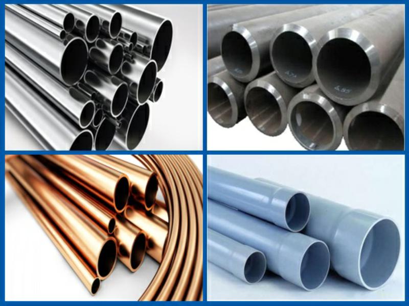 Carbon Steel Pipes, Copper Pipes, Stainless Steel Pipes, Tubes